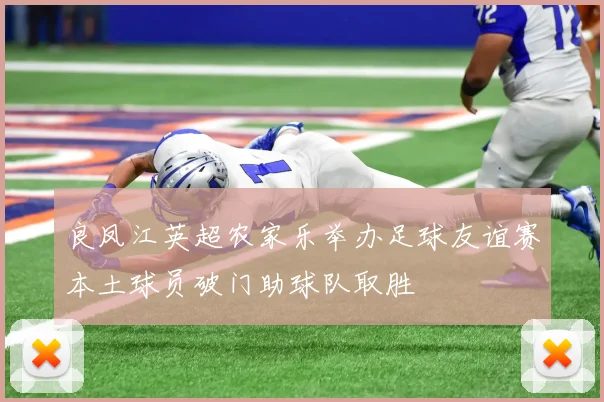 良凤江英超农家乐举办足球友谊赛本土球员破门助球队取胜